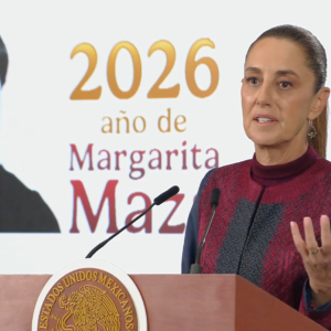 Sheinbaum reafirma que México siempre apoyará esfuerzos por la paz