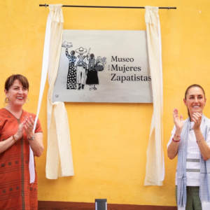 Sheinbaum inaugura Museo Mujeres Zapatistas en Ayala