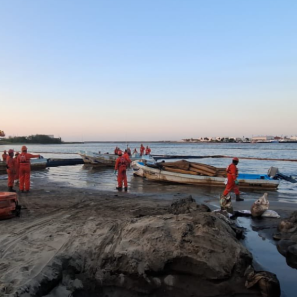 Apoyo de 15 mil pesos a pescadores por derrame en el Golfo de México