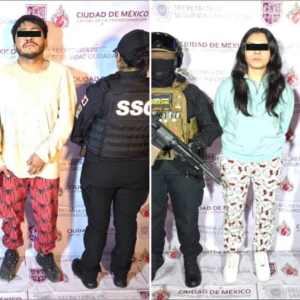 Detienen a dos personas por robo a casa y narcomenudeo en CDMX