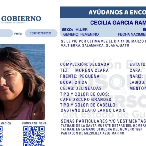 Buscadora Cecilia García es localizada sin vida en Guanajuato