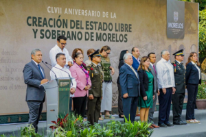 Cuernavaca conmemora aniversario de Morelos con ceremonia cívica