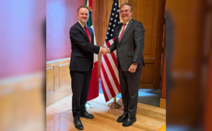 Ebrard se reúne con representante comercial de EE.UU.