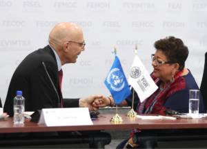 Volker Türk se reúne con fiscalías en México