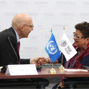 Volker Türk se reúne con fiscalías en México