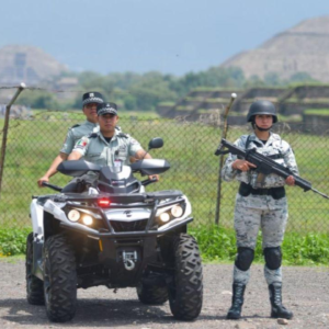 Reabren Zona Arqueológica de Teotihuacan con fuerte operativo de seguridad
