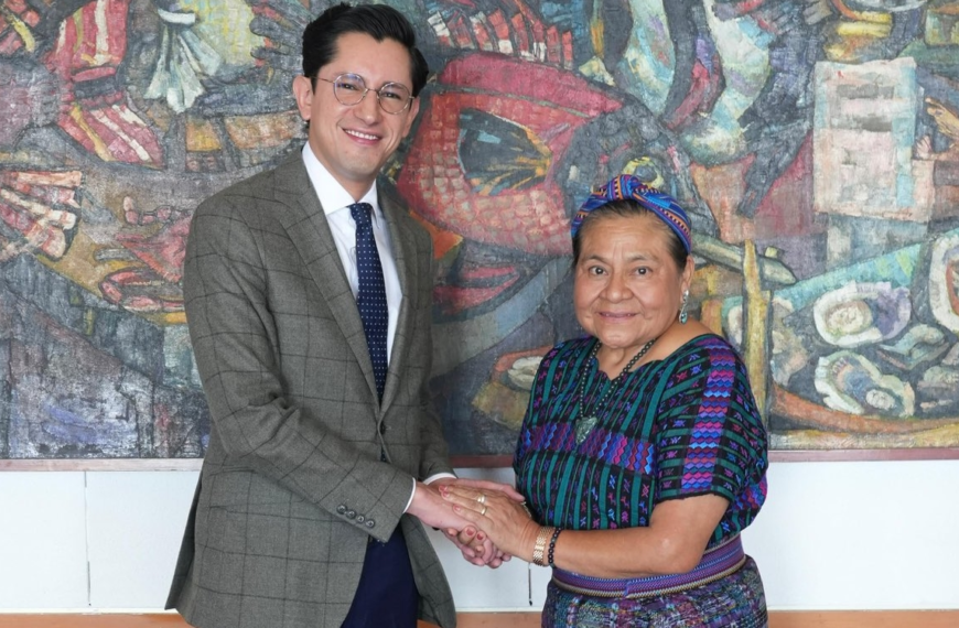 México nombra a Rigoberta Menchú como Alta Consejera en política exterior