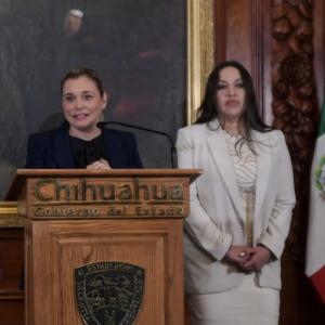 Gobernadora de Chihuahua evita hablar sobre operativo bajo investigación