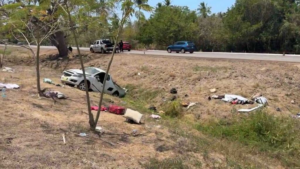 Accidente en Acapulco deja 5 muertos y 8 heridos