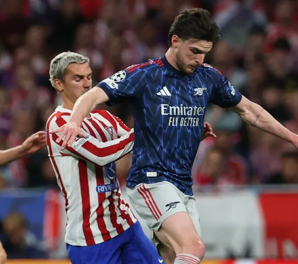 Atlético de Madrid y Arsenal empatan 1-1 en semifinal de Champions