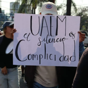 Marchan en UAEM por Aylin Rodríguez a un año de su feminicidio