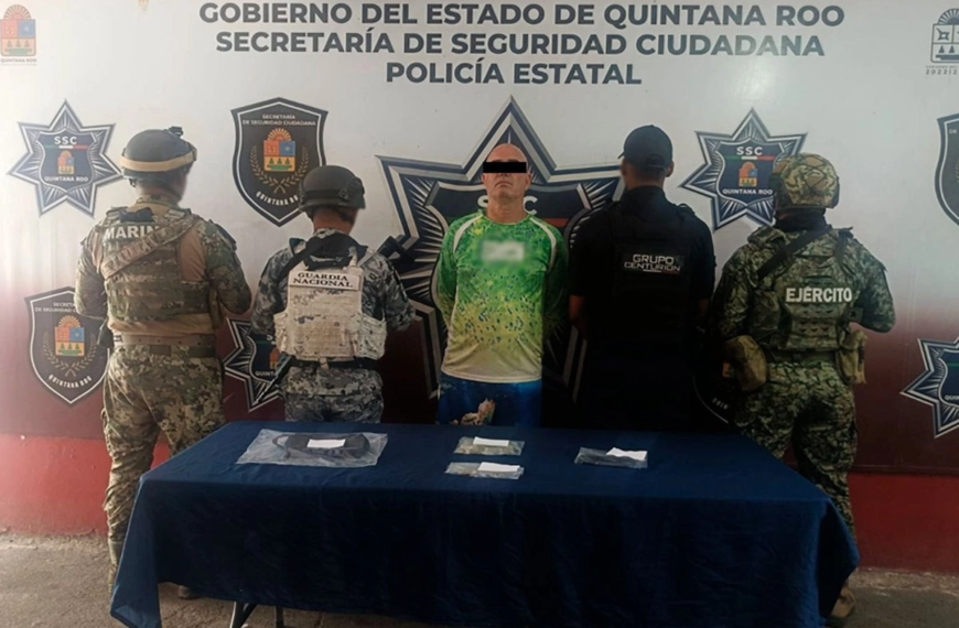 Detienen en Quintana Roo a ‘Milo’ con orden de extradición a Estados Unidos