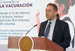 Casos de sarampión en México disminuyen 66%