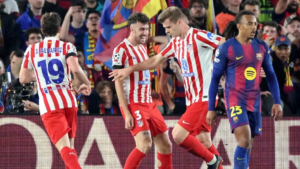 Atlético de Madrid vence al Barcelona y toma ventaja en Champions League