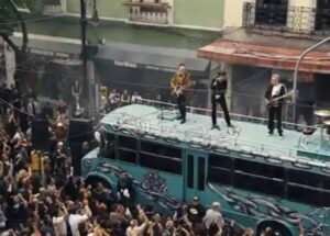 U2 cumple sueños en el Centro Histórico