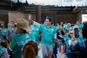 Pepe Couttolenc y Montaño muestran el músculo del Verde en Atizapán