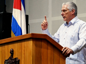 Miguel Díaz-Canel afirma que Cuba no representa una amenaza para Estados Unidos