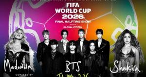 Shakira, Madonna y BTS encabezarán show del medio tiempo en la final del Mundial 2026
