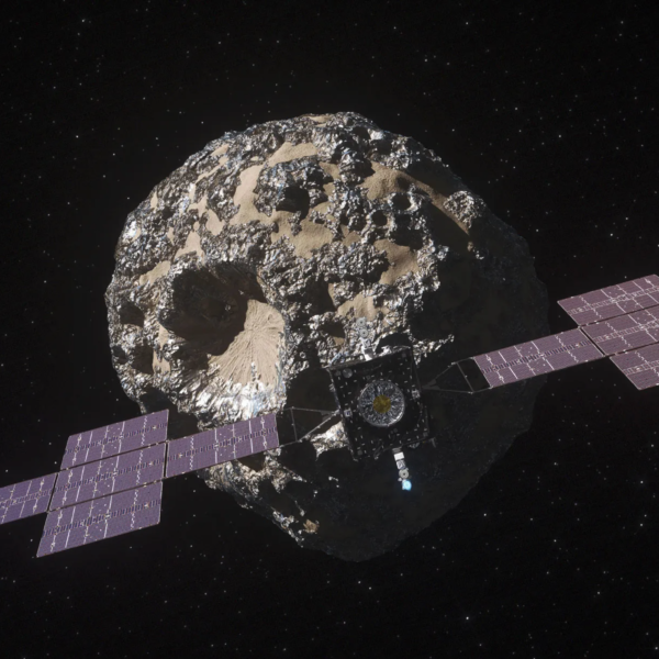 NASA acerca la nave Psyche a Marte en ruta hacia un asteroide metálico