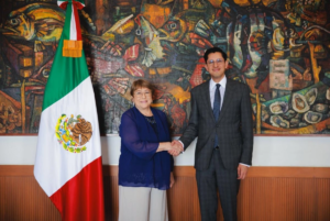 México respalda candidatura de Michelle Bachelet para dirigir la ONU