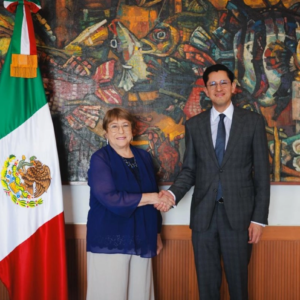 México respalda candidatura de Michelle Bachelet para dirigir la ONU