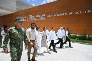 Sheinbaum inaugura el nuevo hospital O’Horán en Yucatán