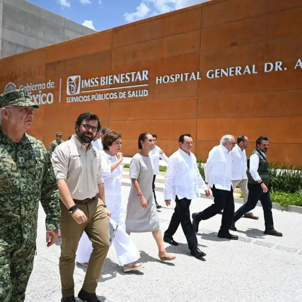 Sheinbaum inaugura el nuevo hospital O’Horán en Yucatán
