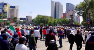 Agricultores bloquean Paseo de la Reforma y advierten protestas durante el Mundial 2026