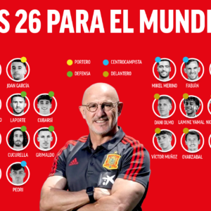 España presenta convocatoria para el Mundial 2026