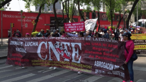 CNTE prevé continuar protestas durante el Mundial 2026