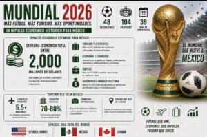 Mundial 2026, una jugada económica millonaria para México