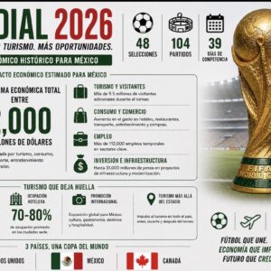Mundial 2026, una jugada económica millonaria para México